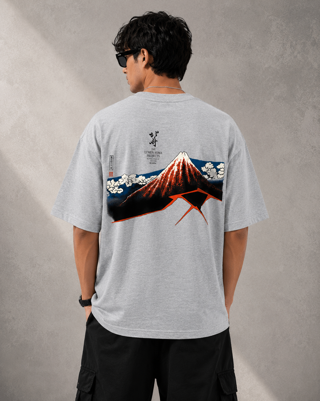 "Sanka Hakuu" Hokusai Collection T-shirt