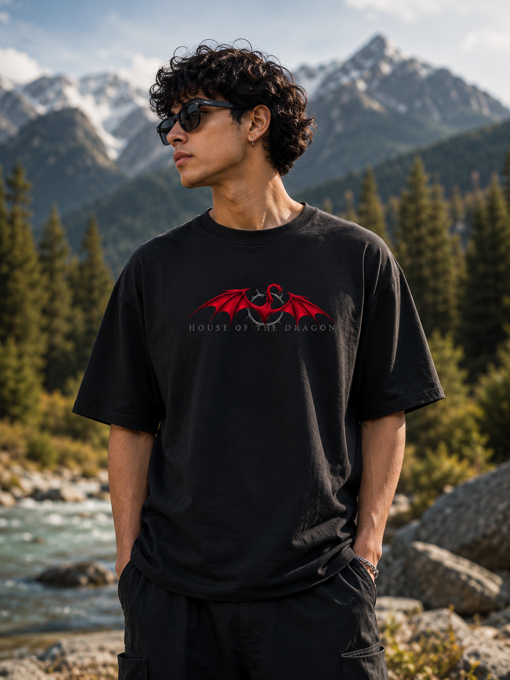 House Of The Dragon Oversized Classic T-Shirt