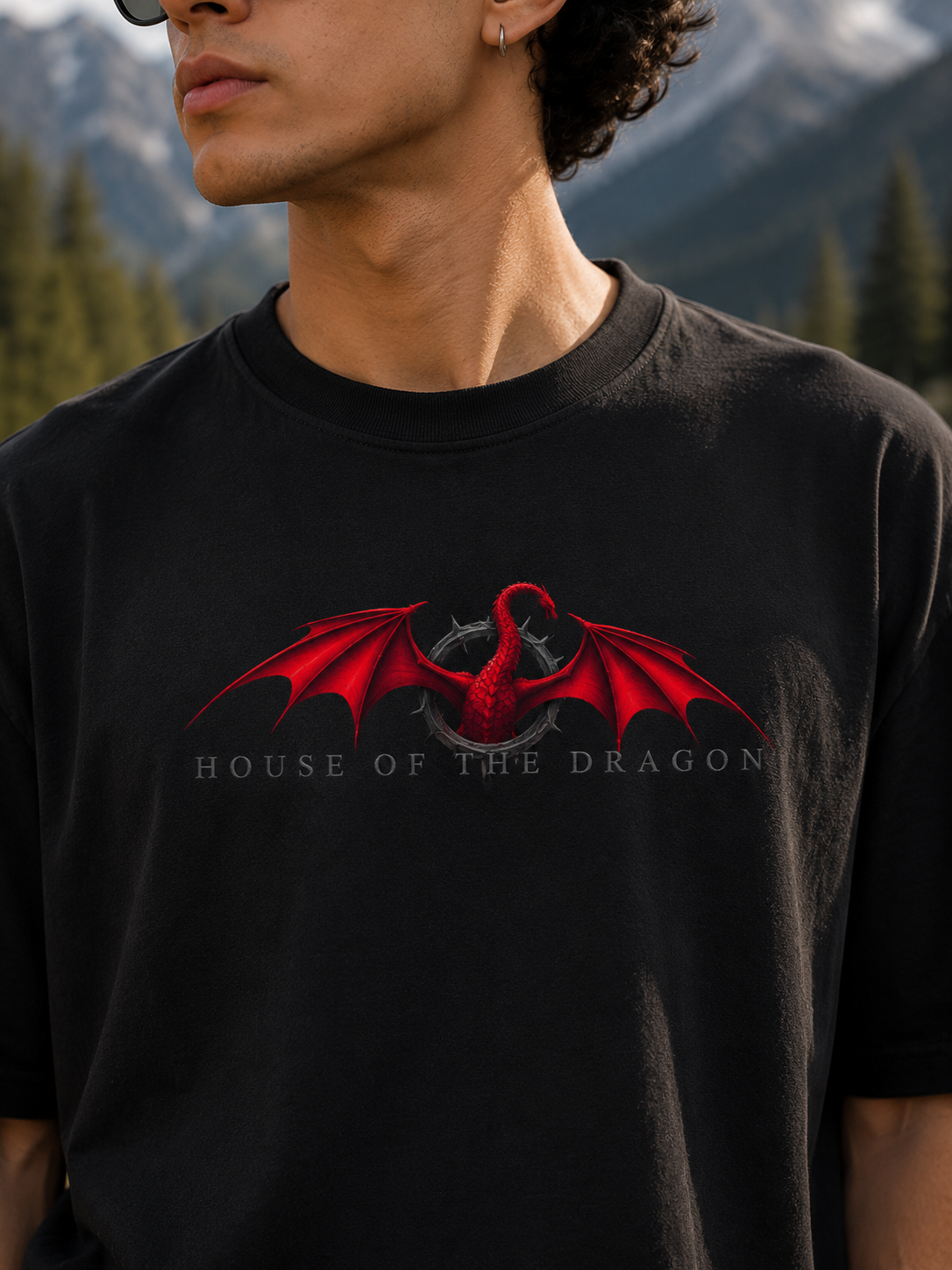 House Of The Dragon Oversized Classic T-Shirt