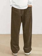 LUMEN SOMA Relaxed Corduroy Wide-Leg Pants