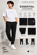 Lumen Essential Joggers – Bottle Green