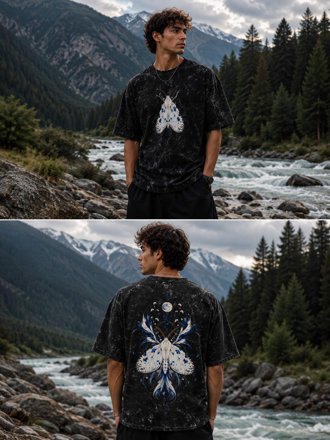 WINGS OF TRANSFORMATION Oversized Classic T-Shirts